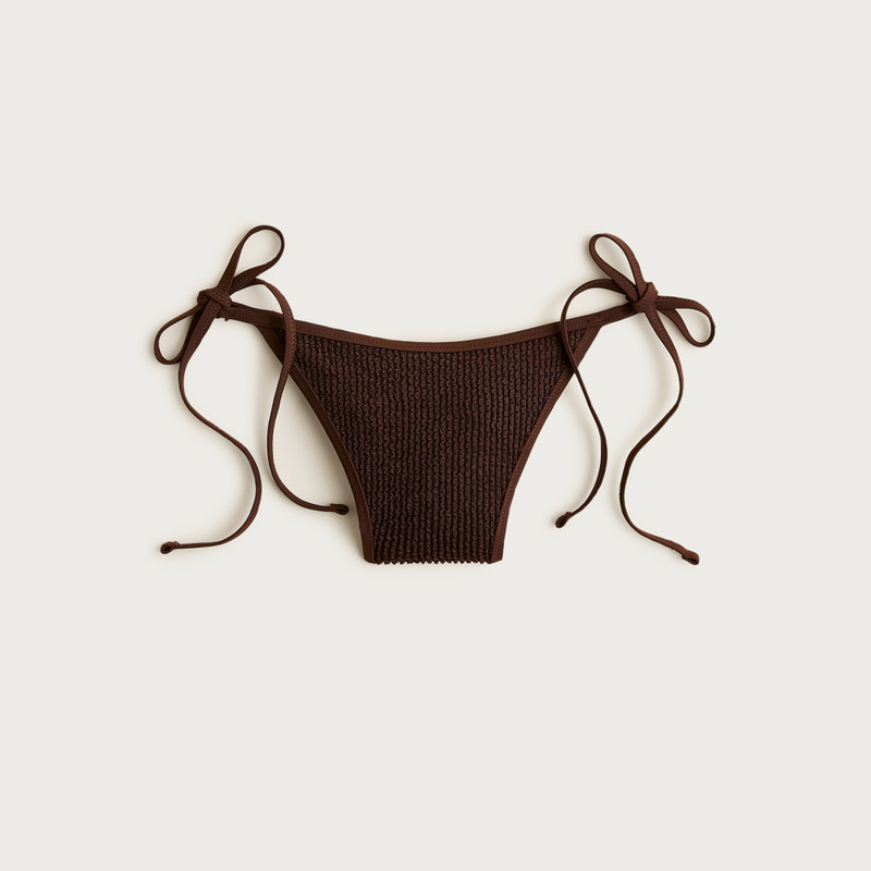 Cheeky scrunchie string bikini bottom 1