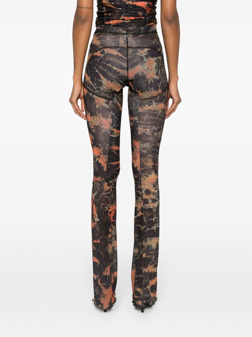 Halcyon Acid Flame-print trousers - 4