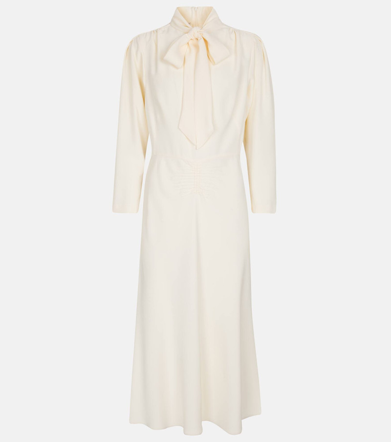 Long-sleeved midi dress 1