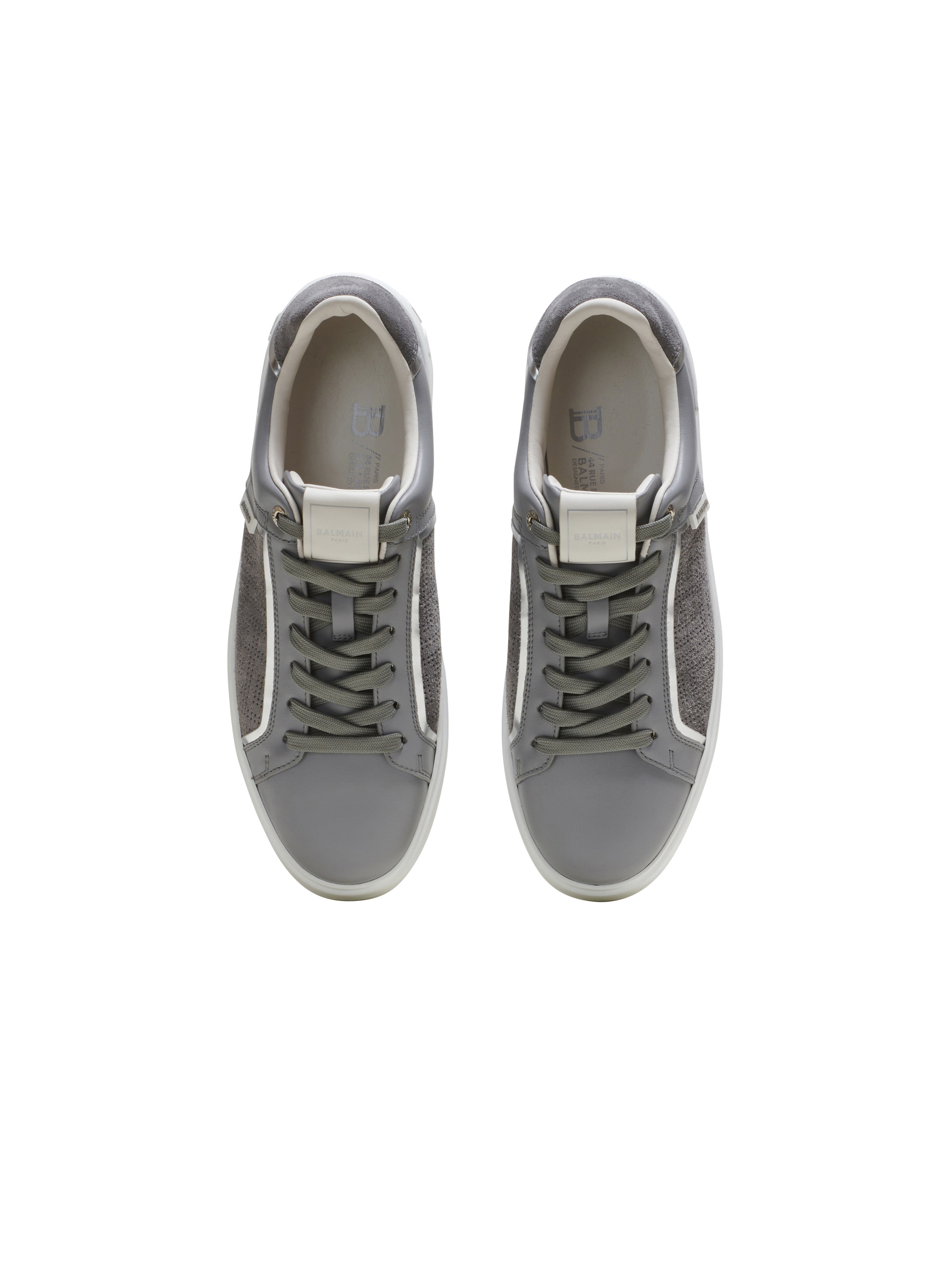 B-Court trainers in perforated monogrammed leather - 3