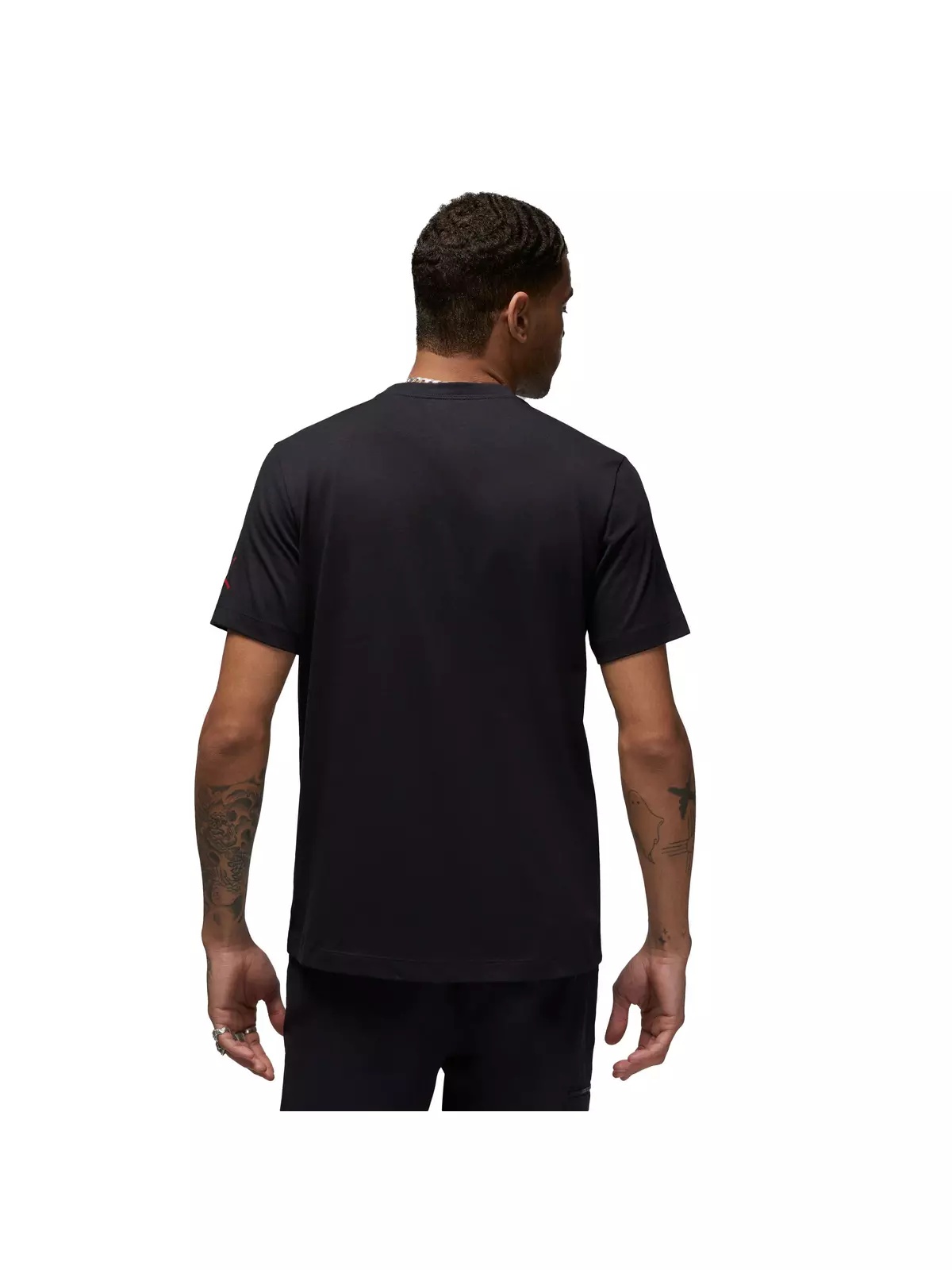 Men's Brand Graphic Crewneck Tee - Black/Red - 2