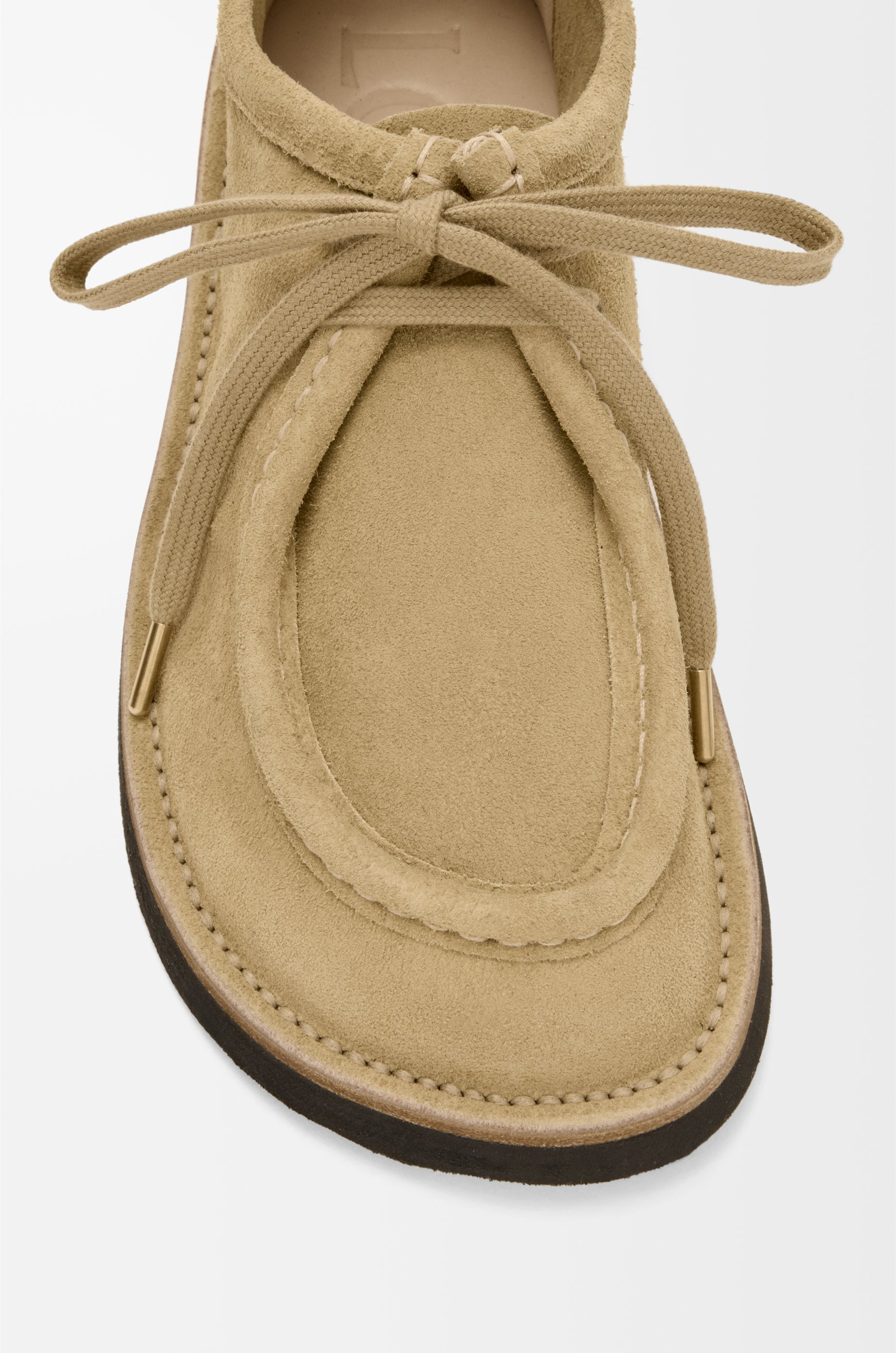 Faro lace-up in suede calfskin - 6