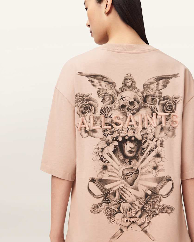 ALLSAINTS COVENANT AMELIE OVERSIZED T-SHIRT outlook
