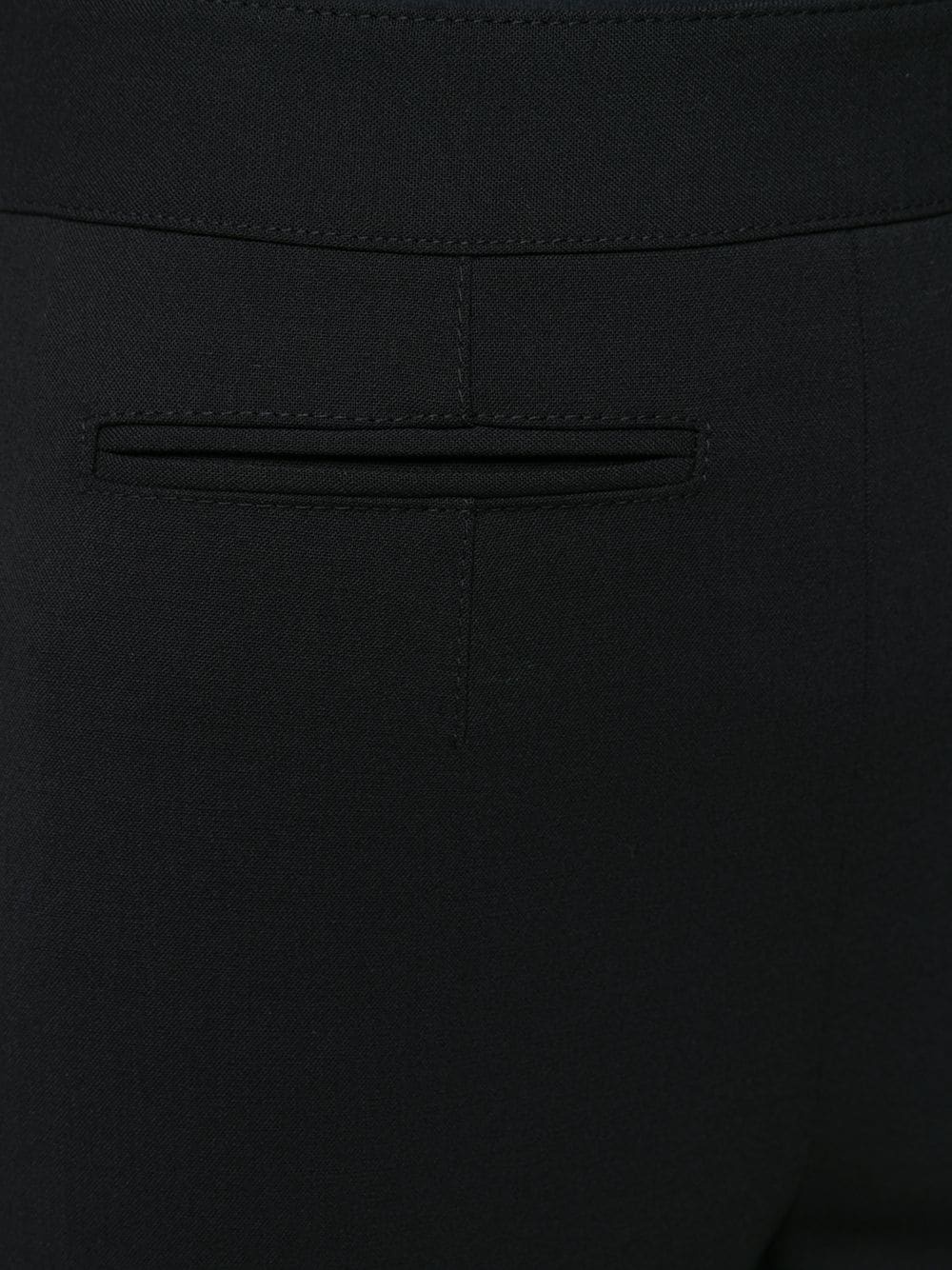 high-rise slim-fit trousers - 7