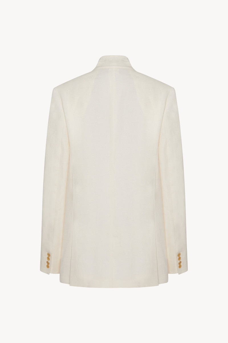 The Row Harvy Jacket in Linen outlook