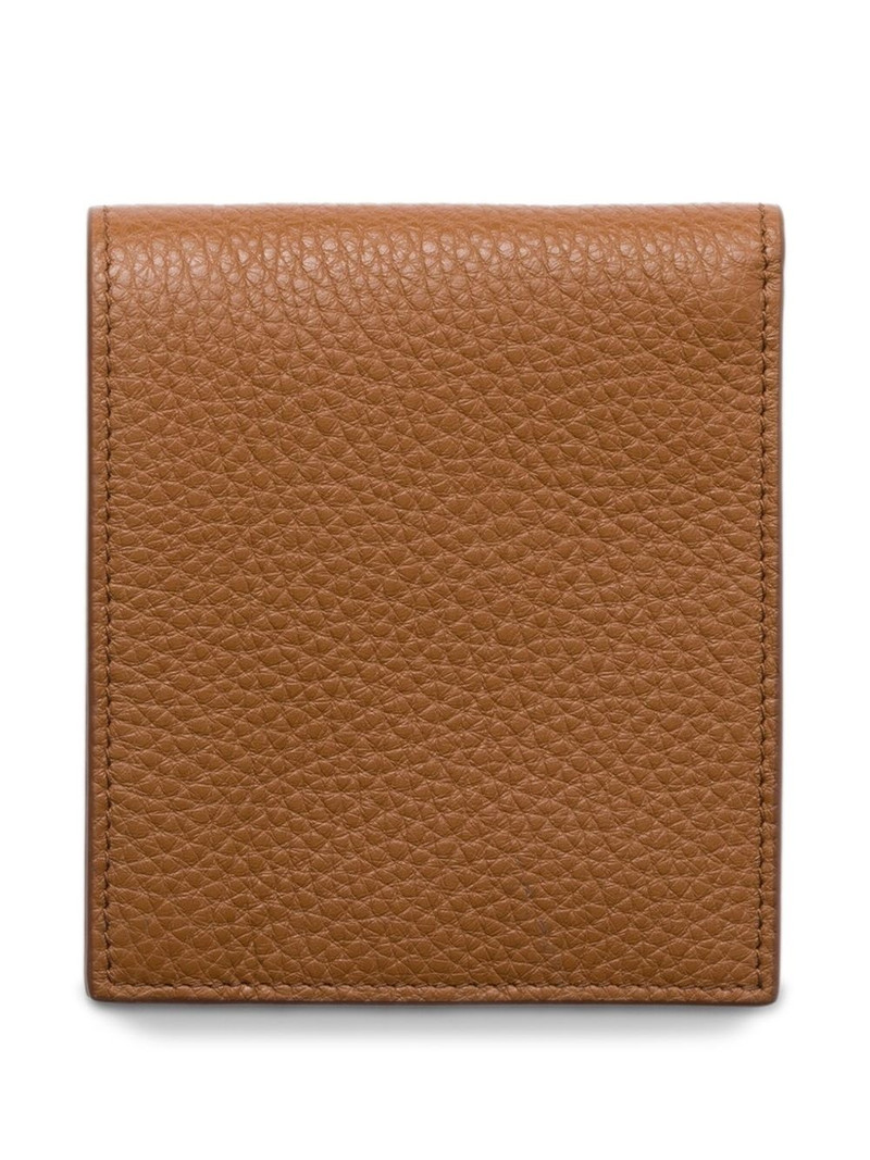 Prada grained leather wallet outlook