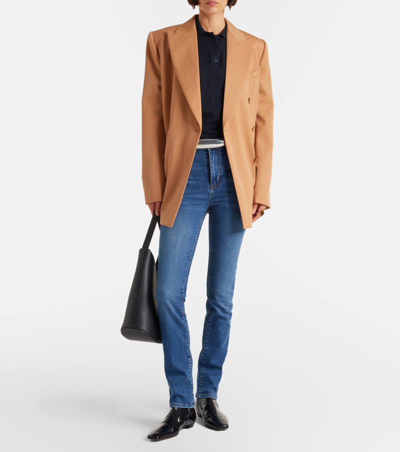 FRAME Pencil high-rise slim jeans outlook