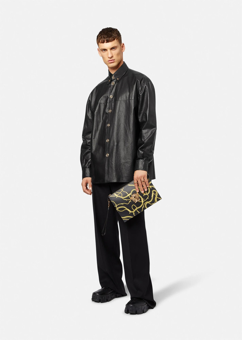 VERSACE Nappa Leather Shirt outlook