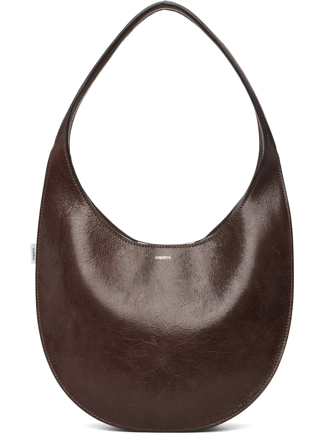 Brown Medium Soft Swipe Bag - 1