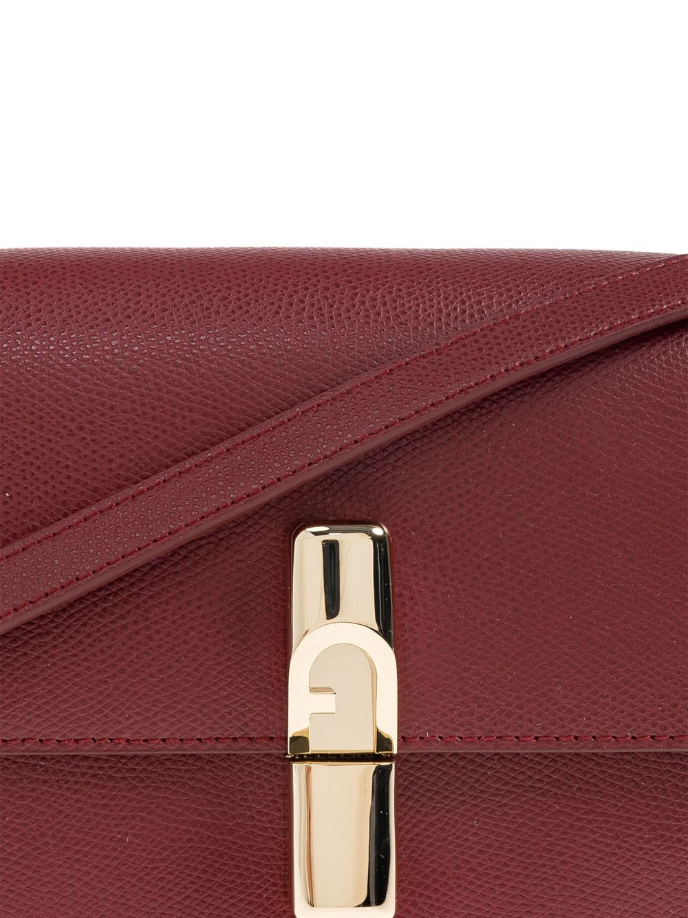 leather flap-closure shoulder bag - 5