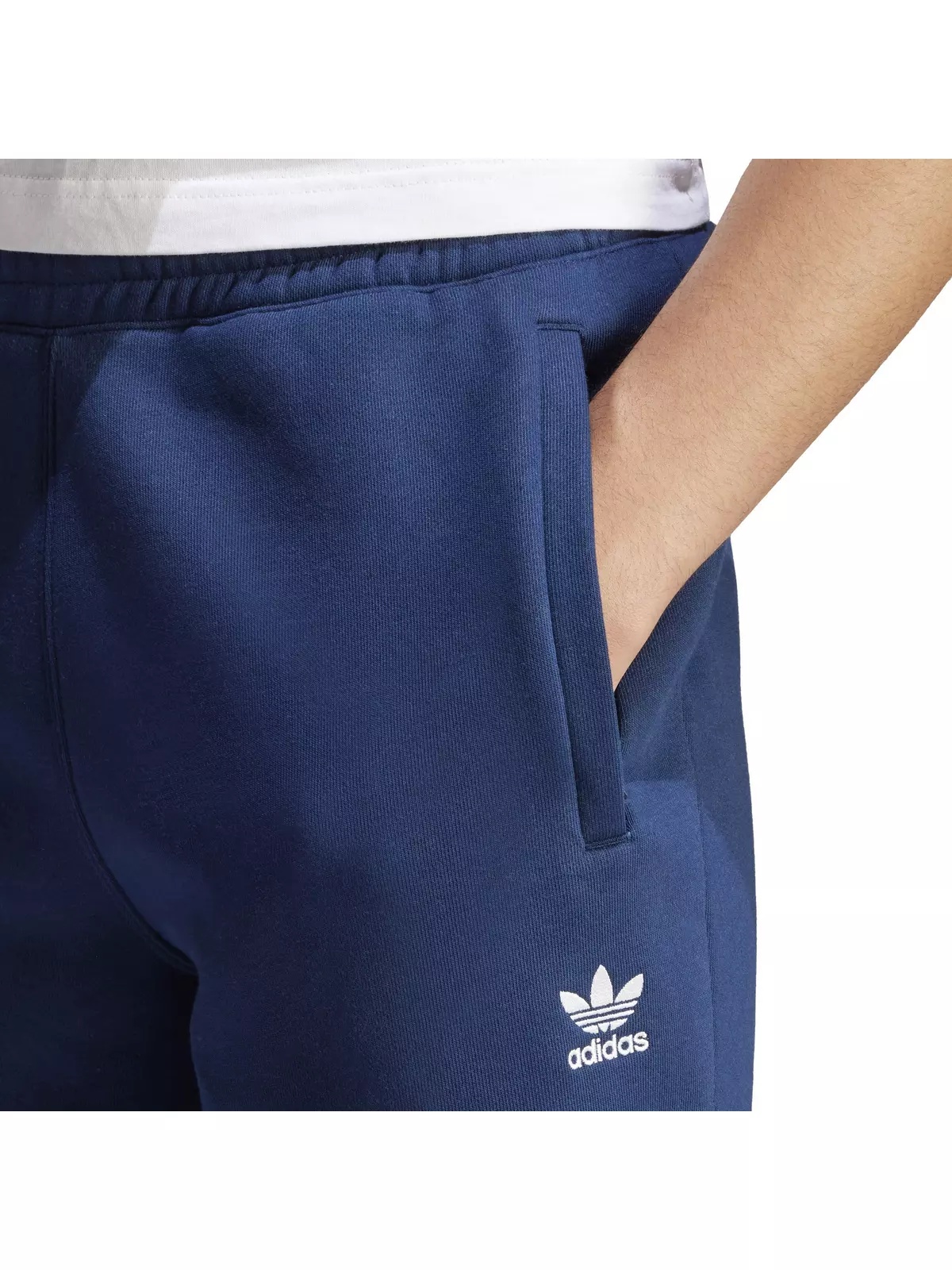 Originals Men's Trefoil Essentials Lifestyle Shorts -Navy - 3