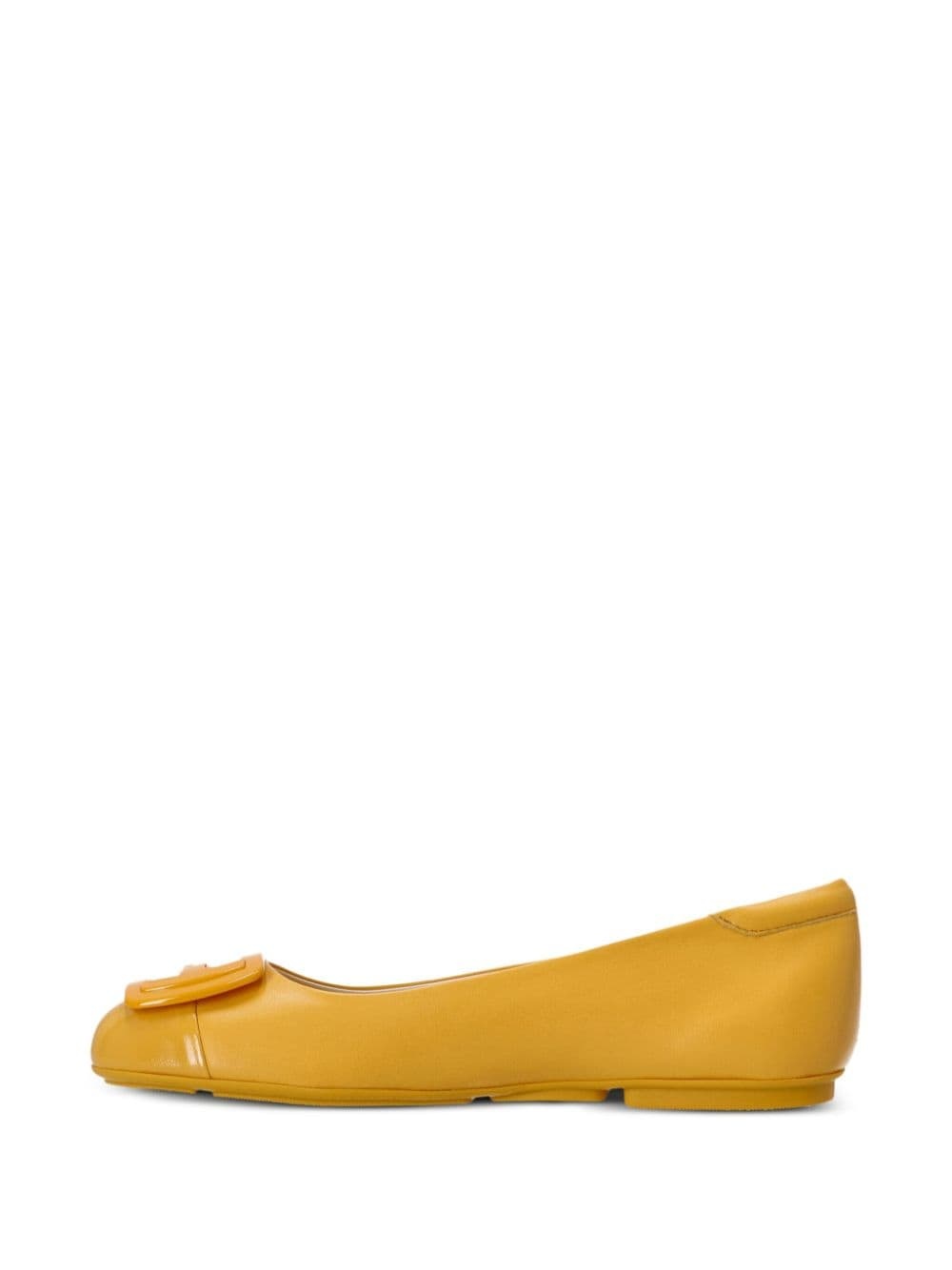 H661 patent-leather ballerina shoes - 5
