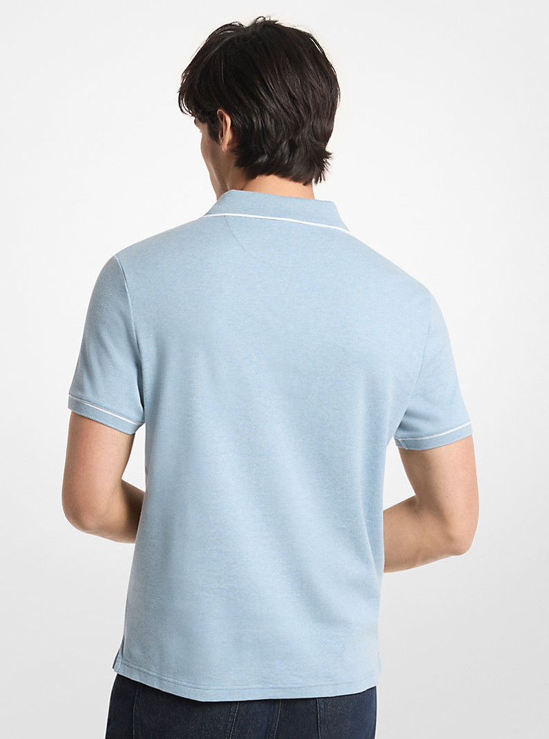 MICHAEL KORS Gramercy Cotton Polo Shirt outlook
