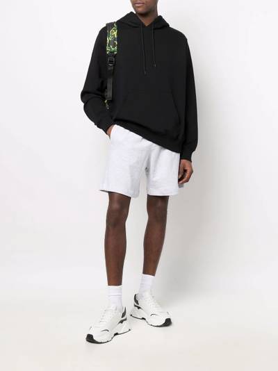 MSGM logo-print jogger shorts outlook