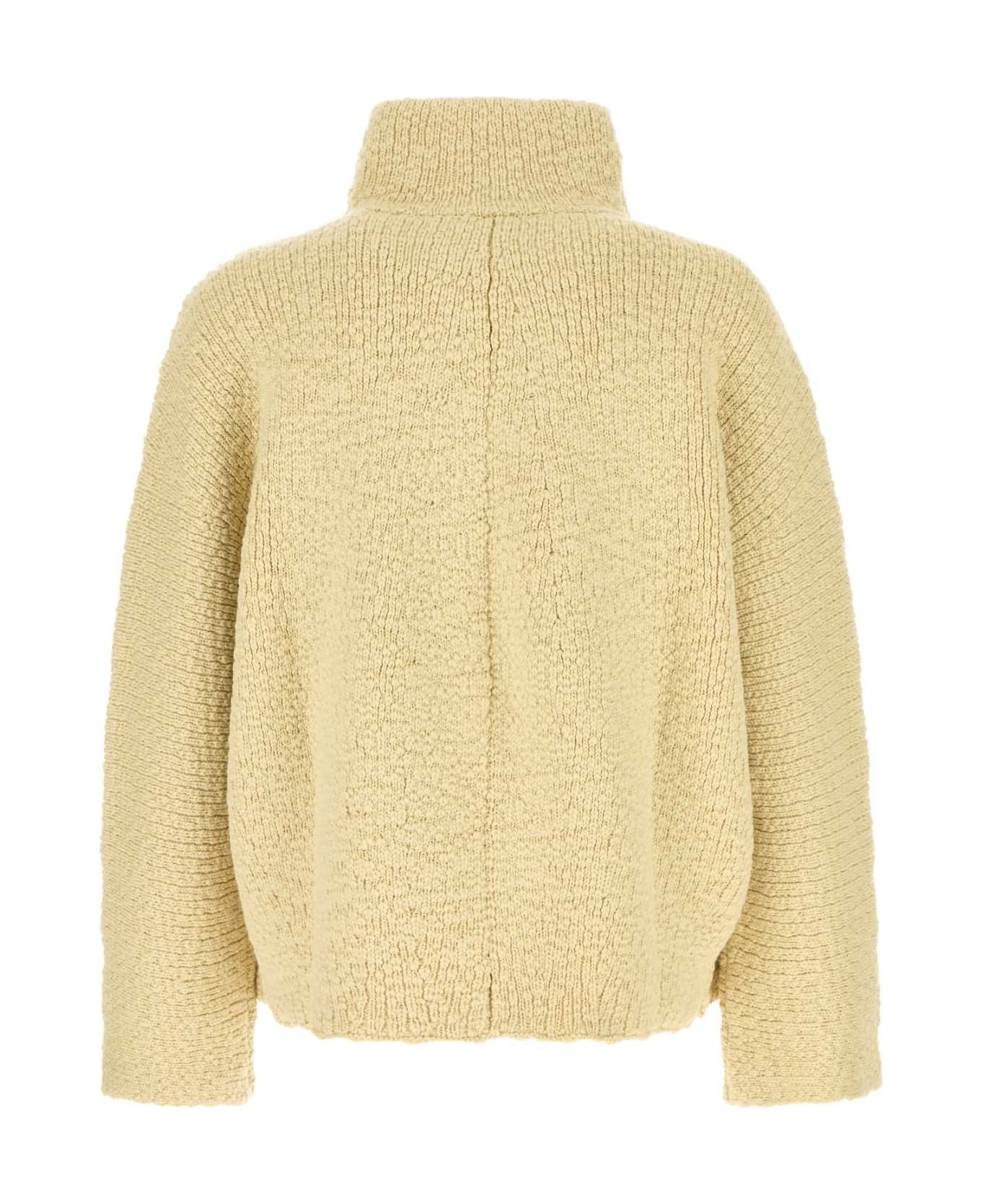 Pastel Yellow Wool Sweater - 2