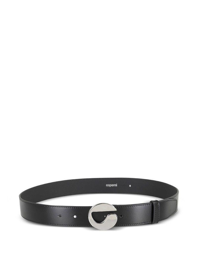 COPERNI logo-buckle leather belt outlook