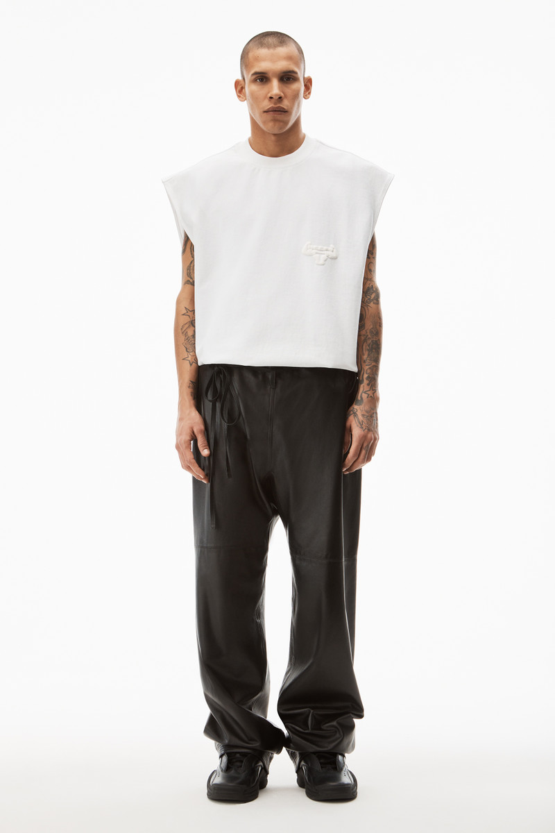 Alexander Wang BEEFY GRAPHIC MUSCLE TANK IN JAPANESE JERSEY outlook