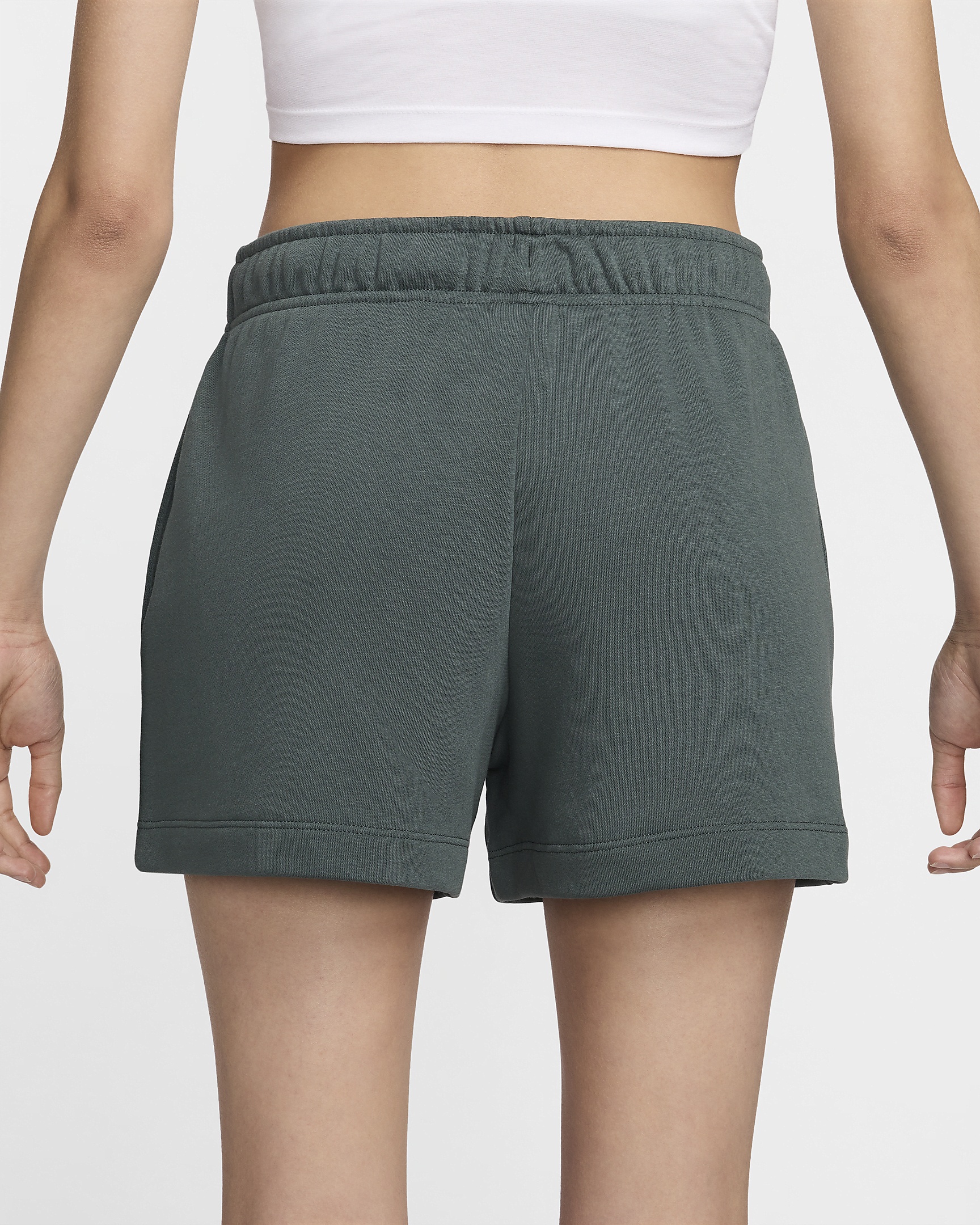 Women's Nike Sportswear Club Fleece Mid-Rise Graphic Shorts - 3