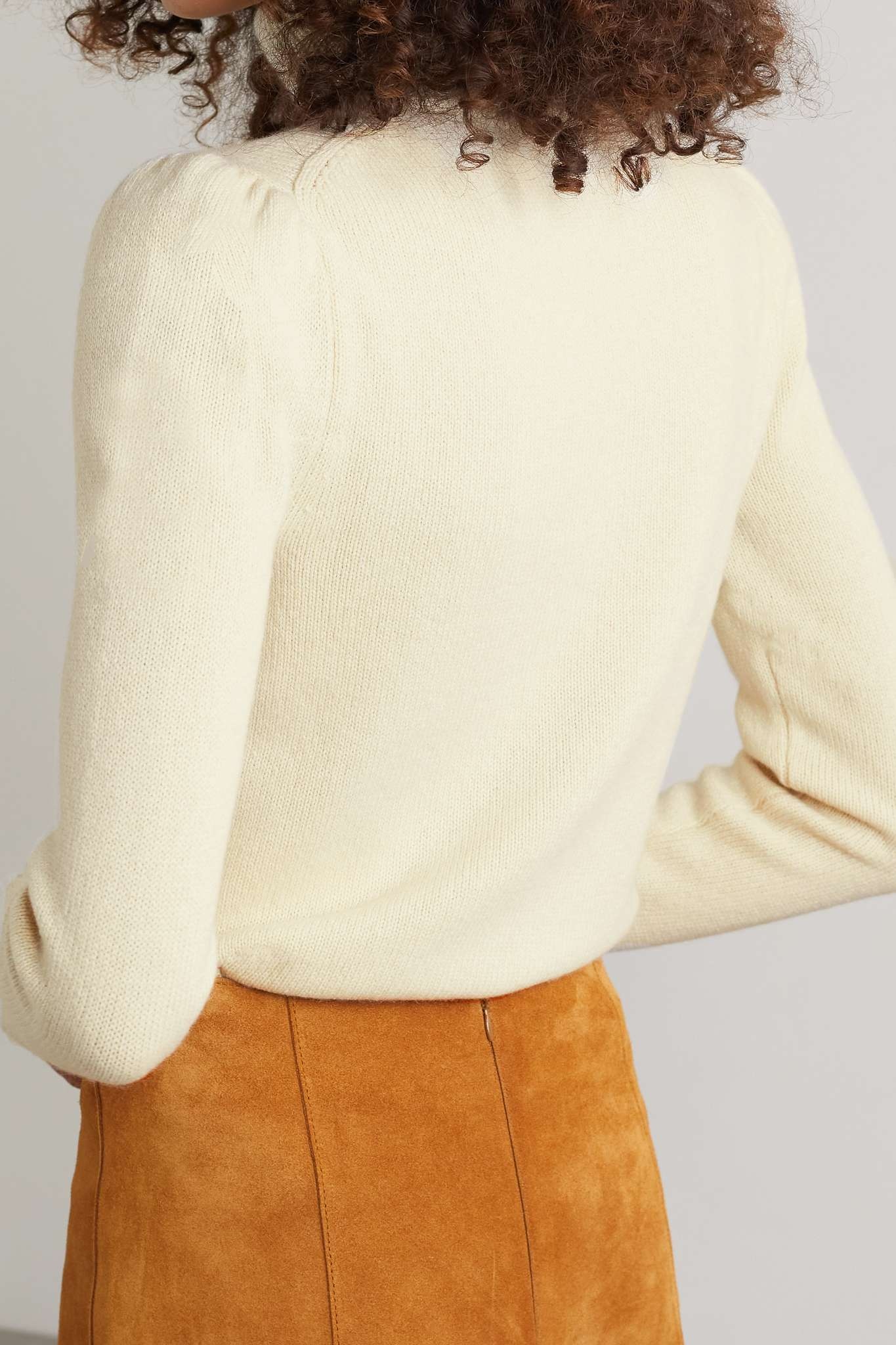 Recycled cashmere turtleneck sweater - 4