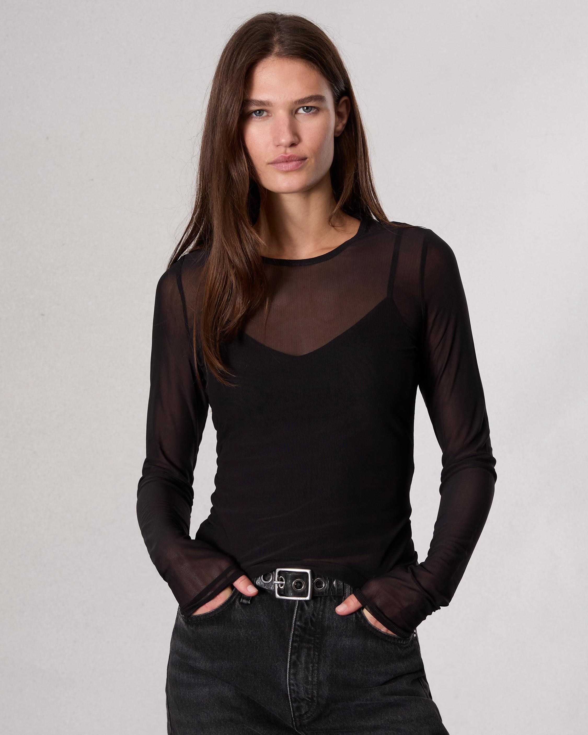 Luca Mesh Layered T-Shirt - 2