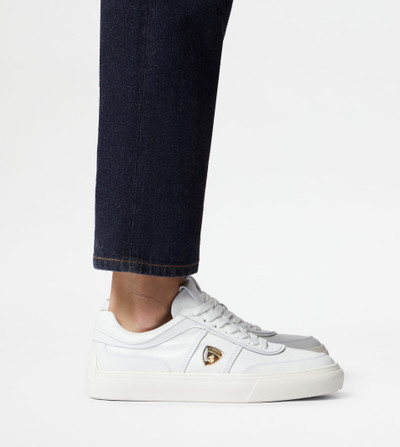 Tod's SNEAKERS IN LEATHER - WHITE outlook