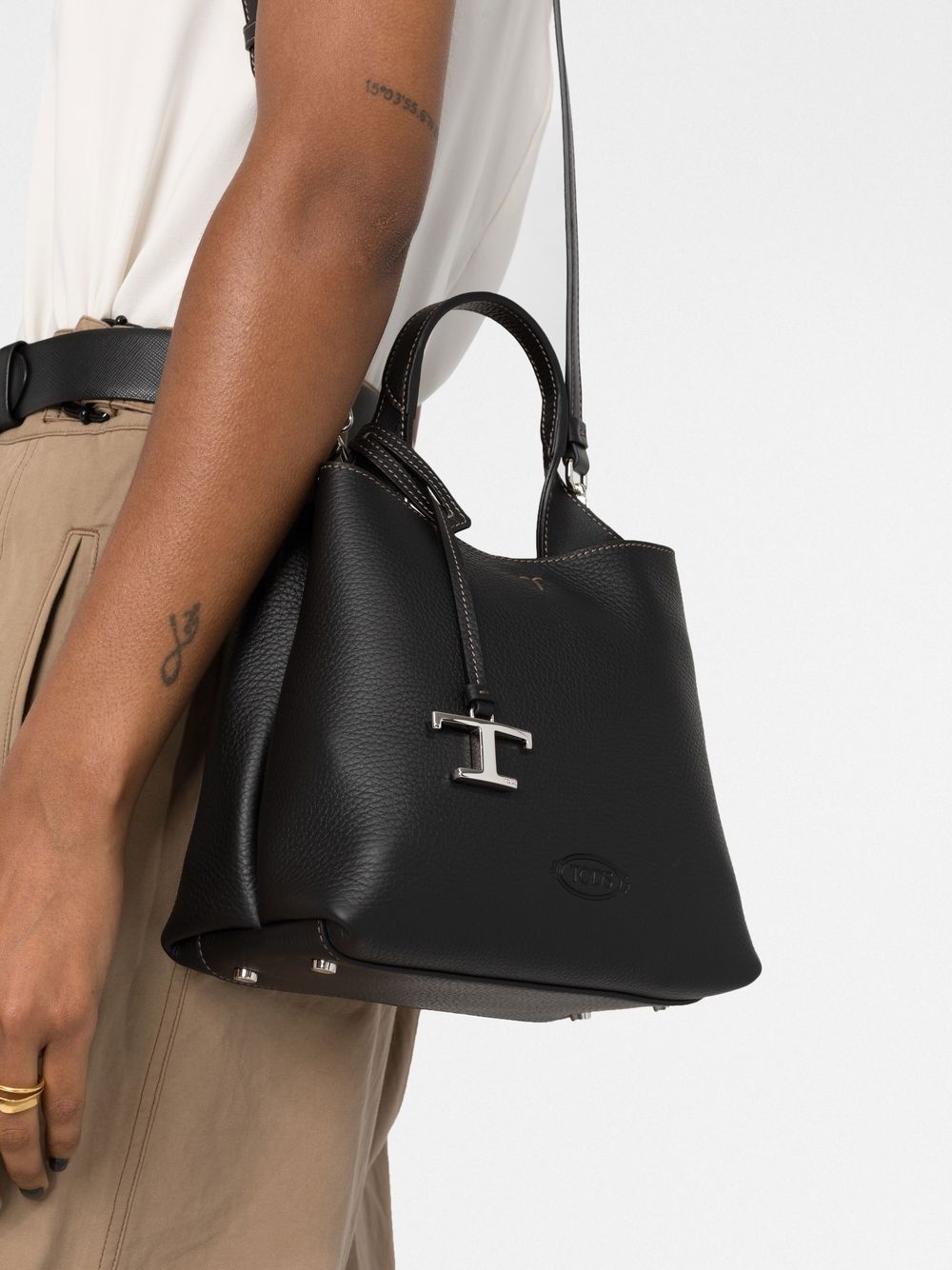 Timeless leather tote bag - 3