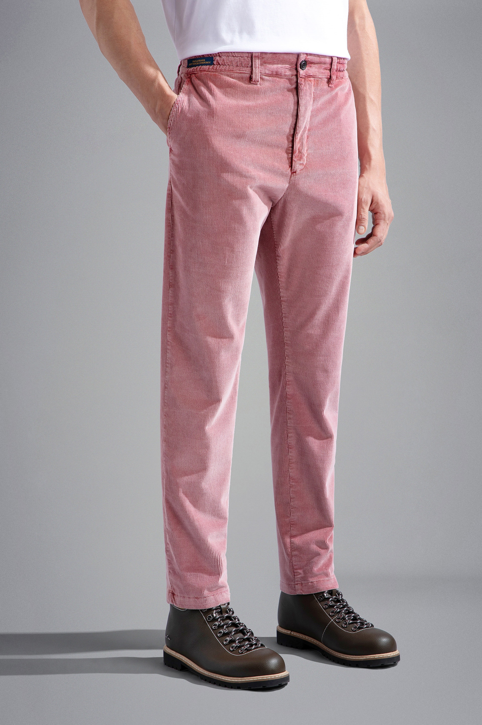 VELVET CHINO TROUSERS - 6