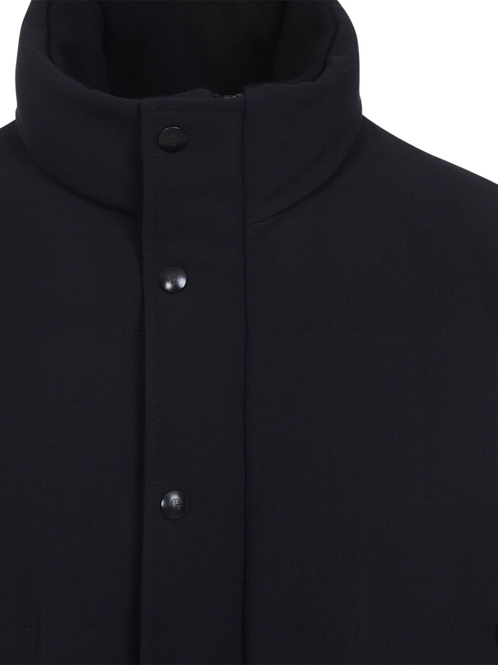 high-neck quilted jacket - 3
