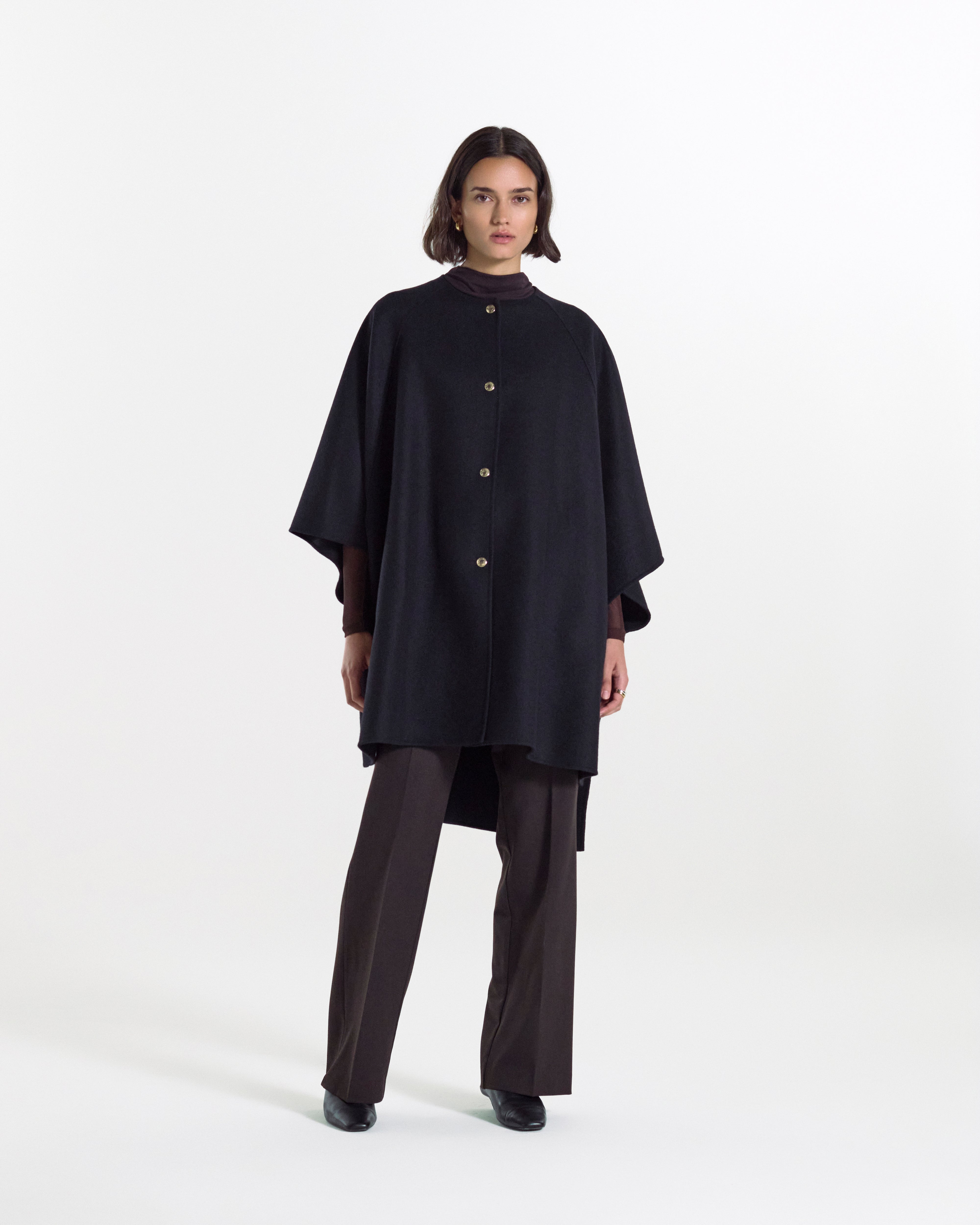 Sanquhar Wool Cape - 2