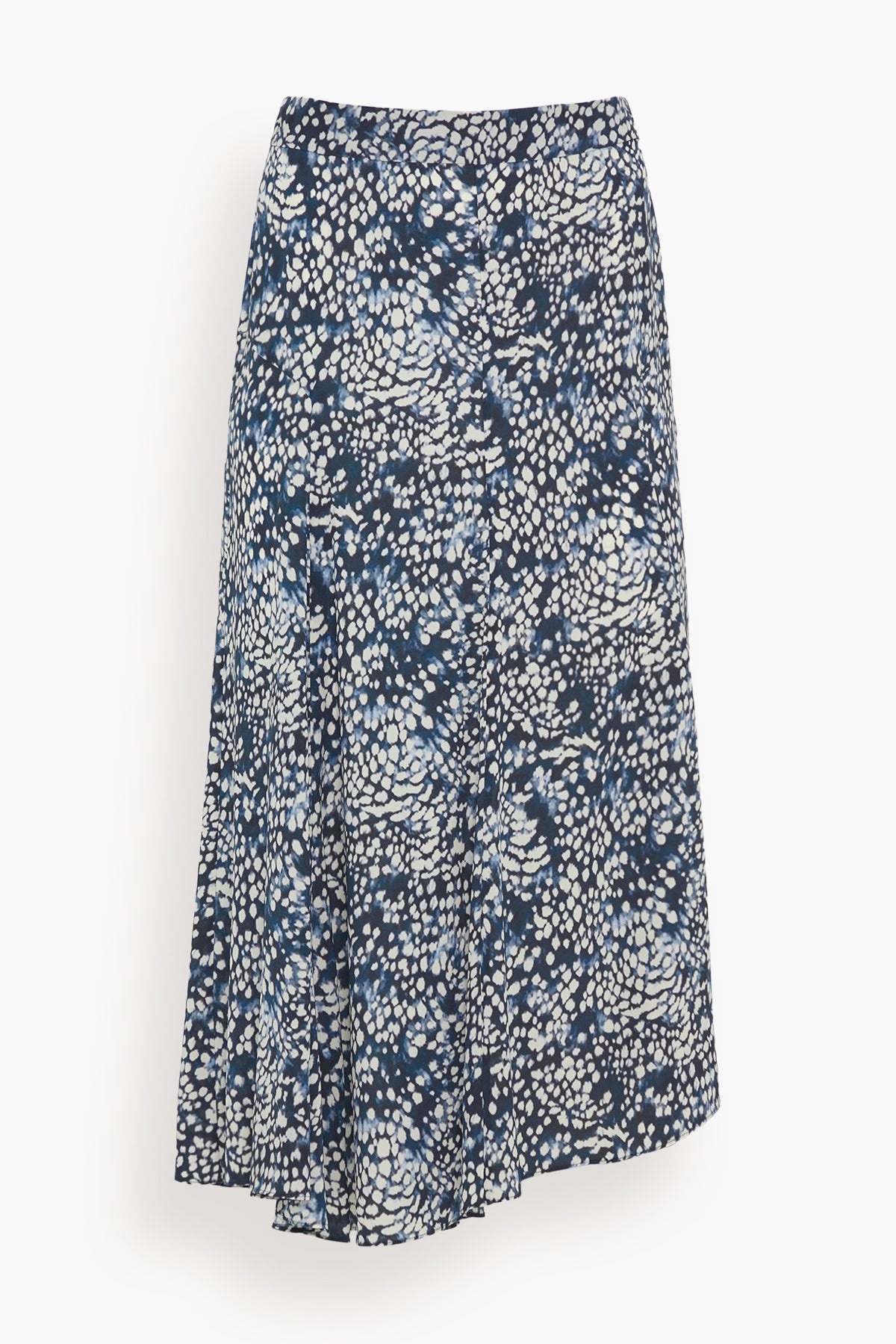 スカート Isabel Marant Hortensia Midi Skirt ISABEL MARANT Hortensia asymmetric snake-print silk-blend