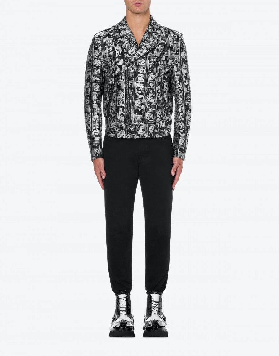 FILMSTRIP JACQUARD BIKER - 2