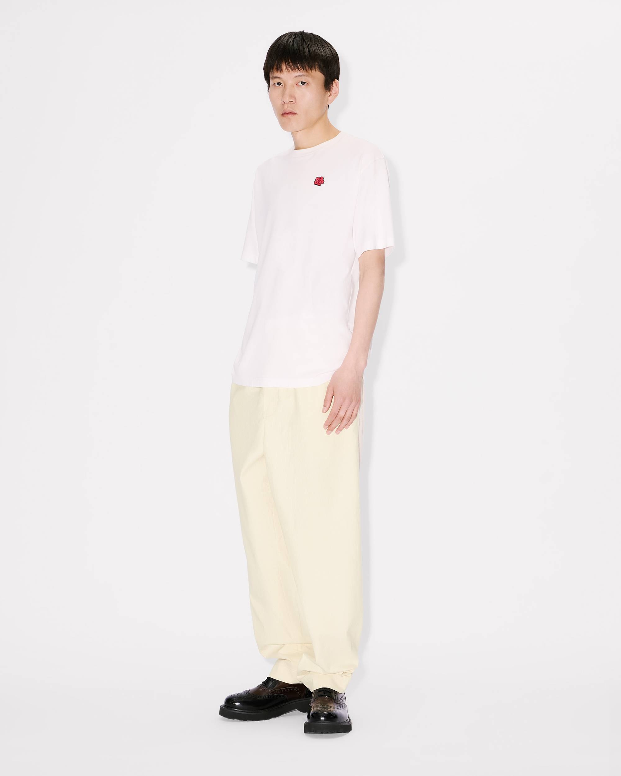 Jogpants in textured cotton - 3
