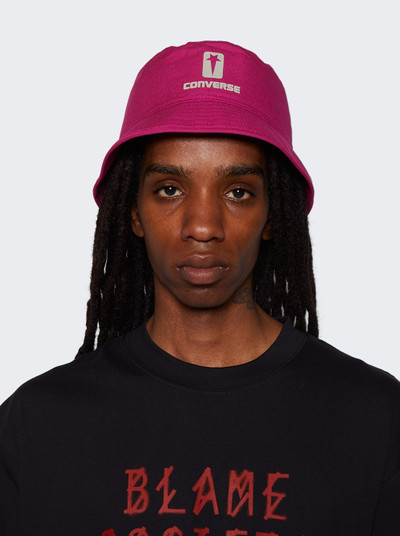 Rick Owens X Converse Bucket Hat Hot Pink outlook