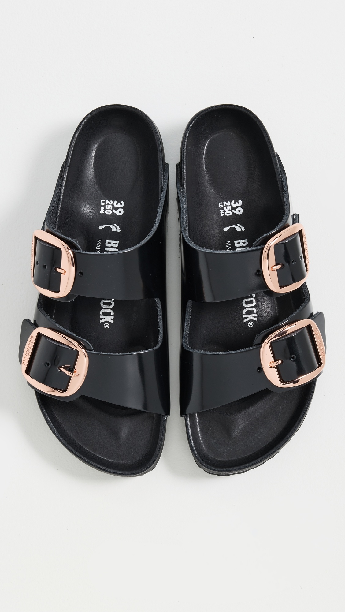 Arizona Big Buckle High Shine Exquisite Sandals - 4