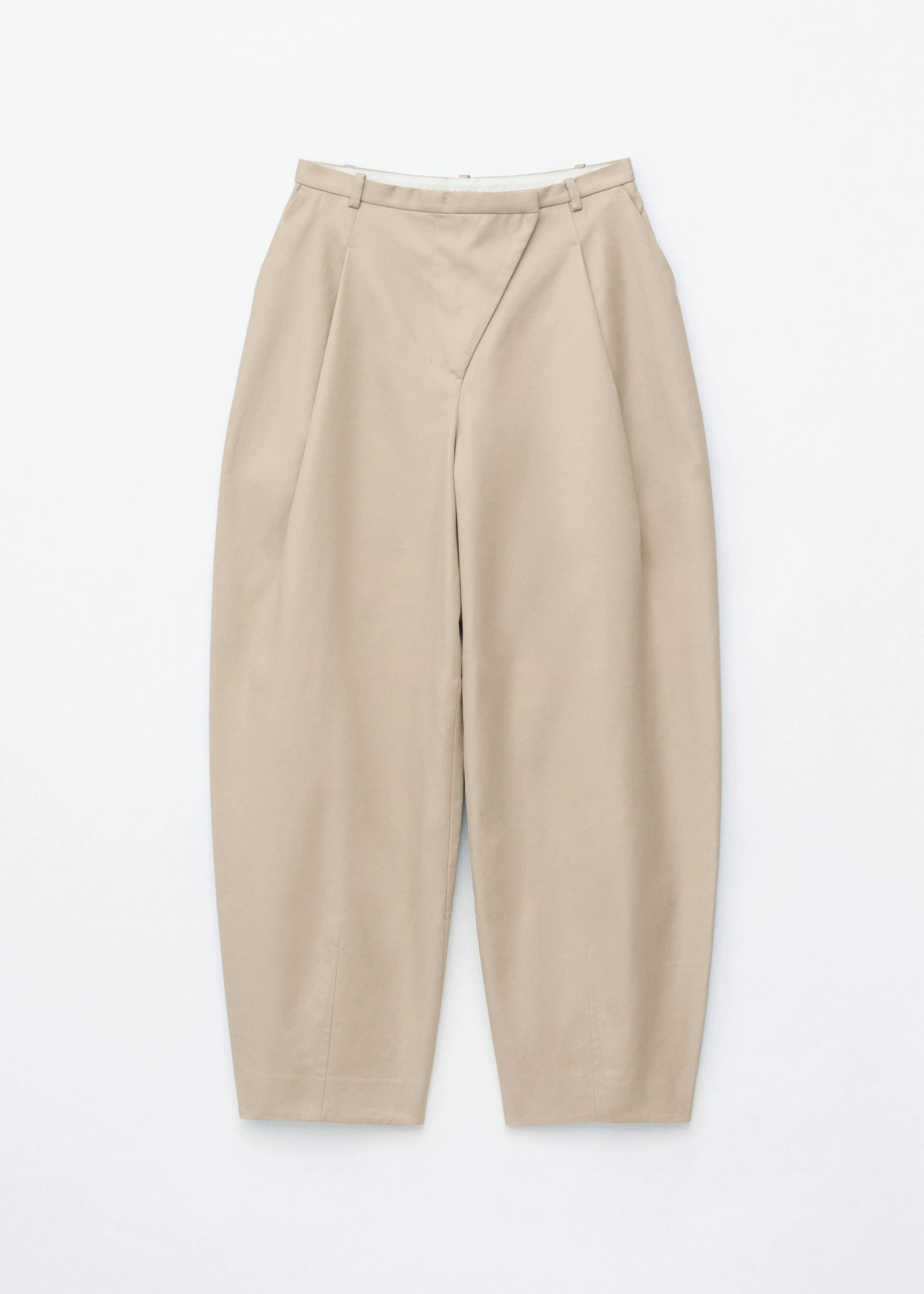 Barrel-Leg Trousers - 1