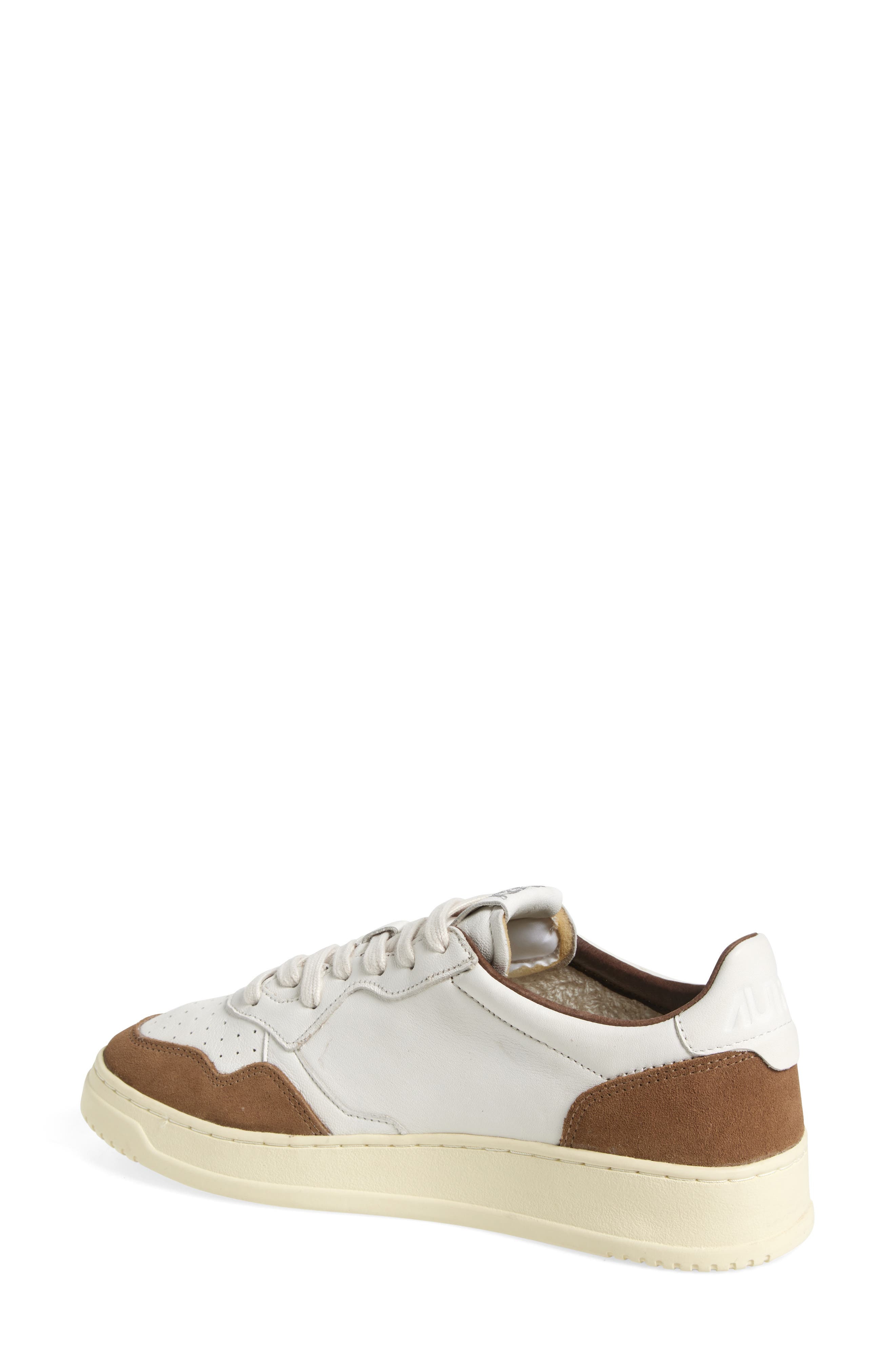 AUTRY Medalist Low Sneaker in White/Cigar at Nordstrom - 2