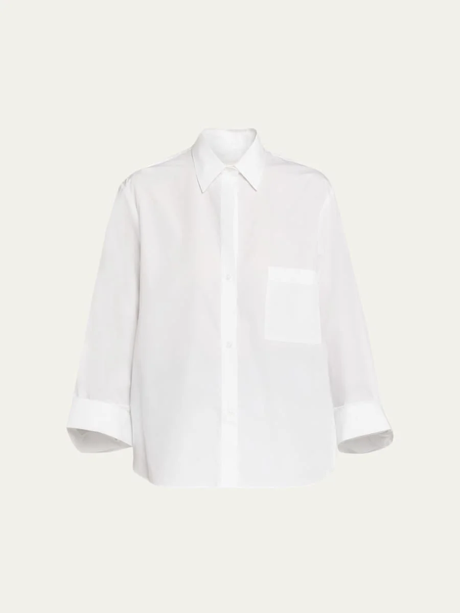 New Morning After Shirt in Superfine Cotton - 1