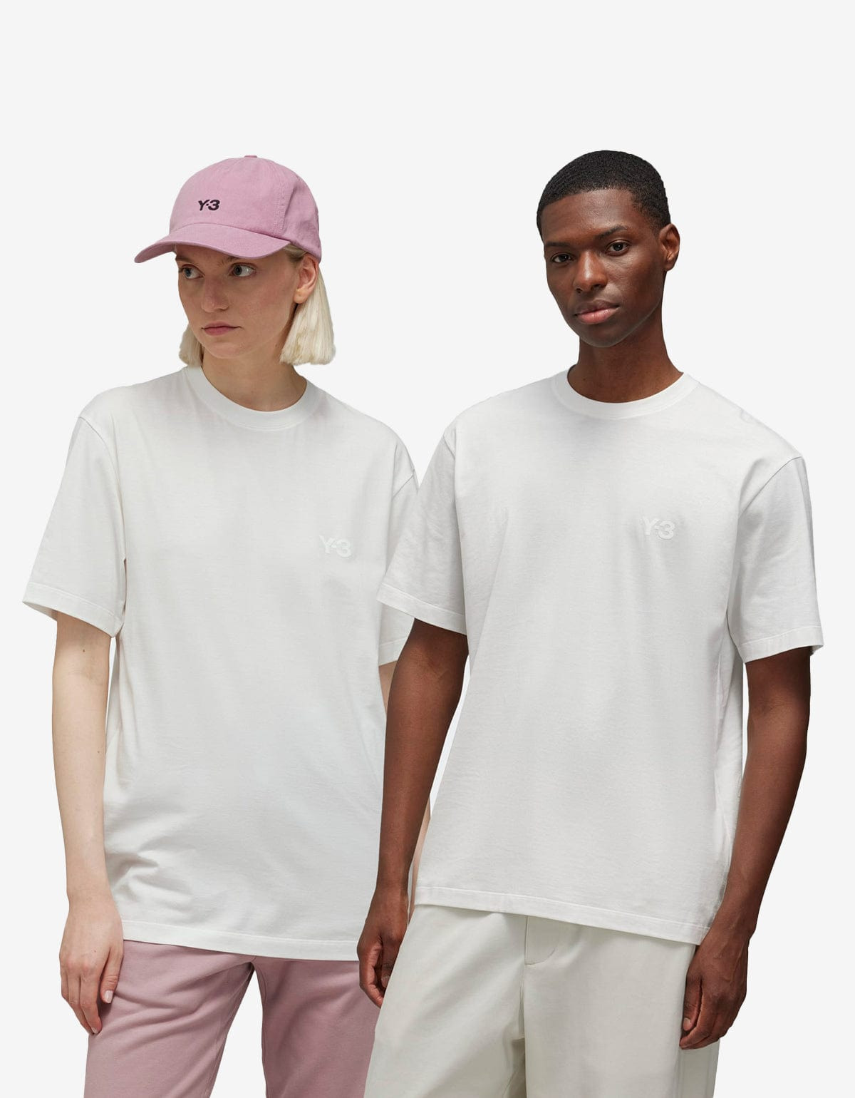 Y-3 White Logo T-Shirt - 9