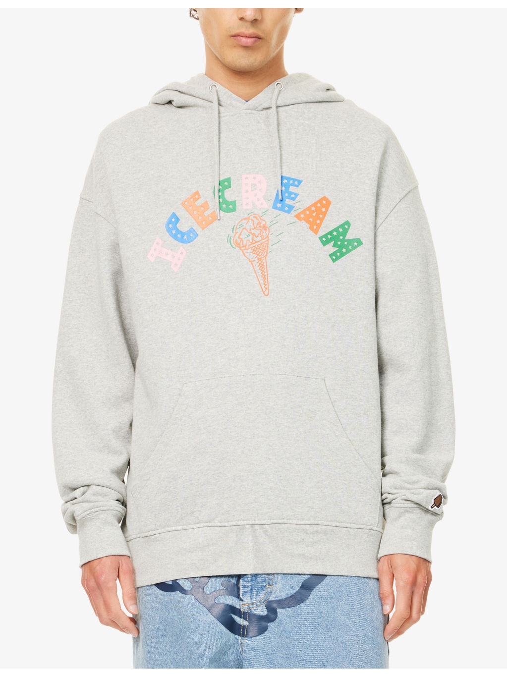 Icecream Cone Popover Cotton-Jersey Hoody - 3