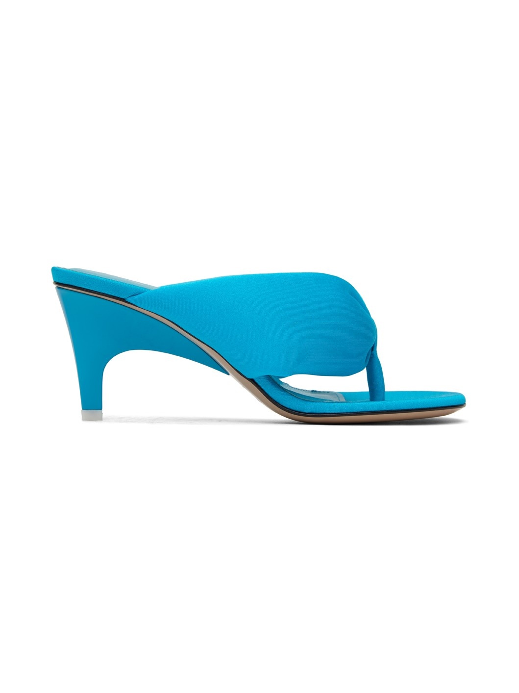 Blue Rem Heeled Sandals - 1