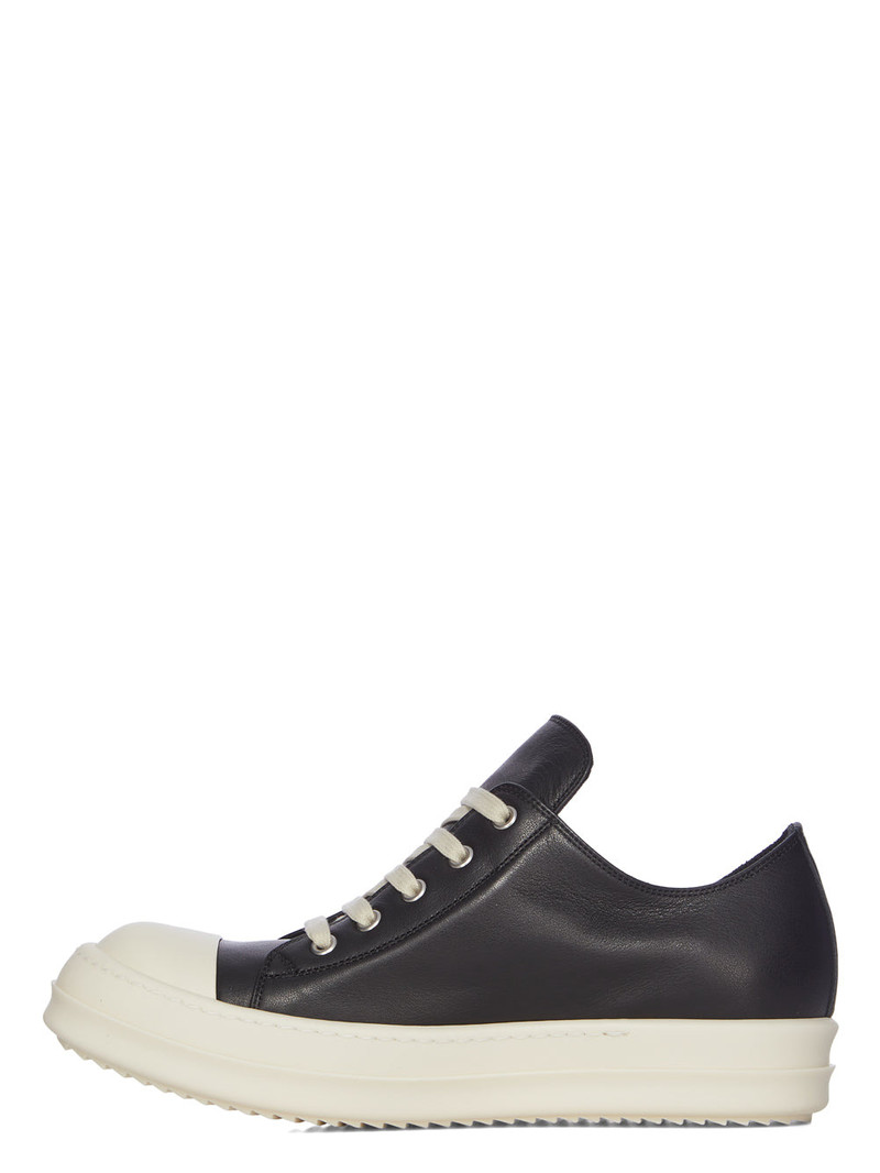Rick Owens Black Temple Extreme Low Sneakers outlook