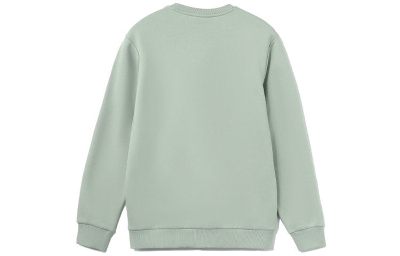 Li-Ning Li-Ning Wade Series Logo Printing Fleece Lined Stay Warm Reflective Pullover 'Green' AWDR839-4 outlook