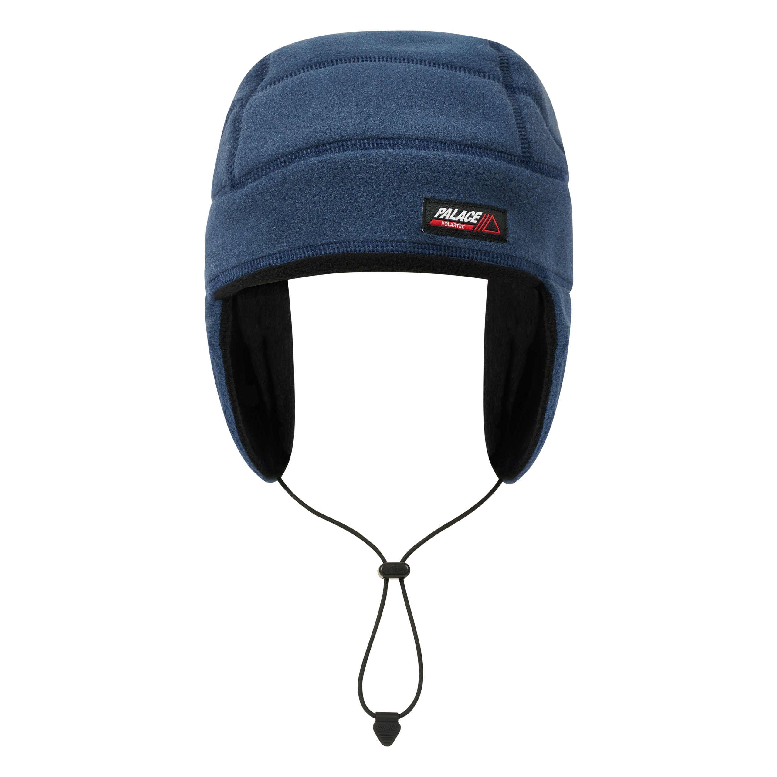 PALACE POLARTEC EARFLAP TECH BEANIE NAVY | REVERSIBLE