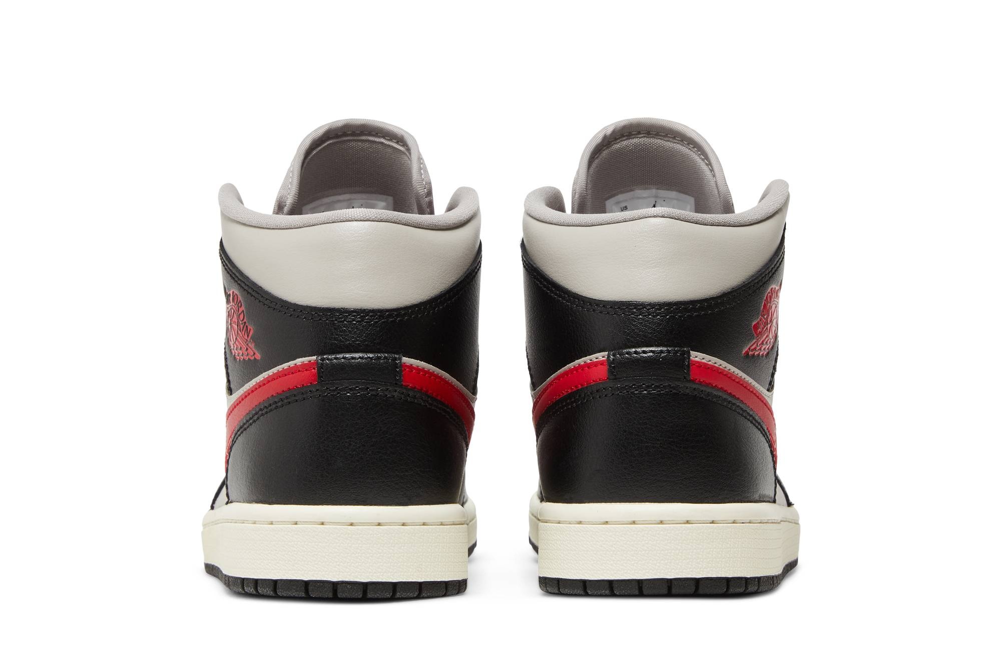 Wmns Air Jordan 1 Mid 'Black College Grey' - 6