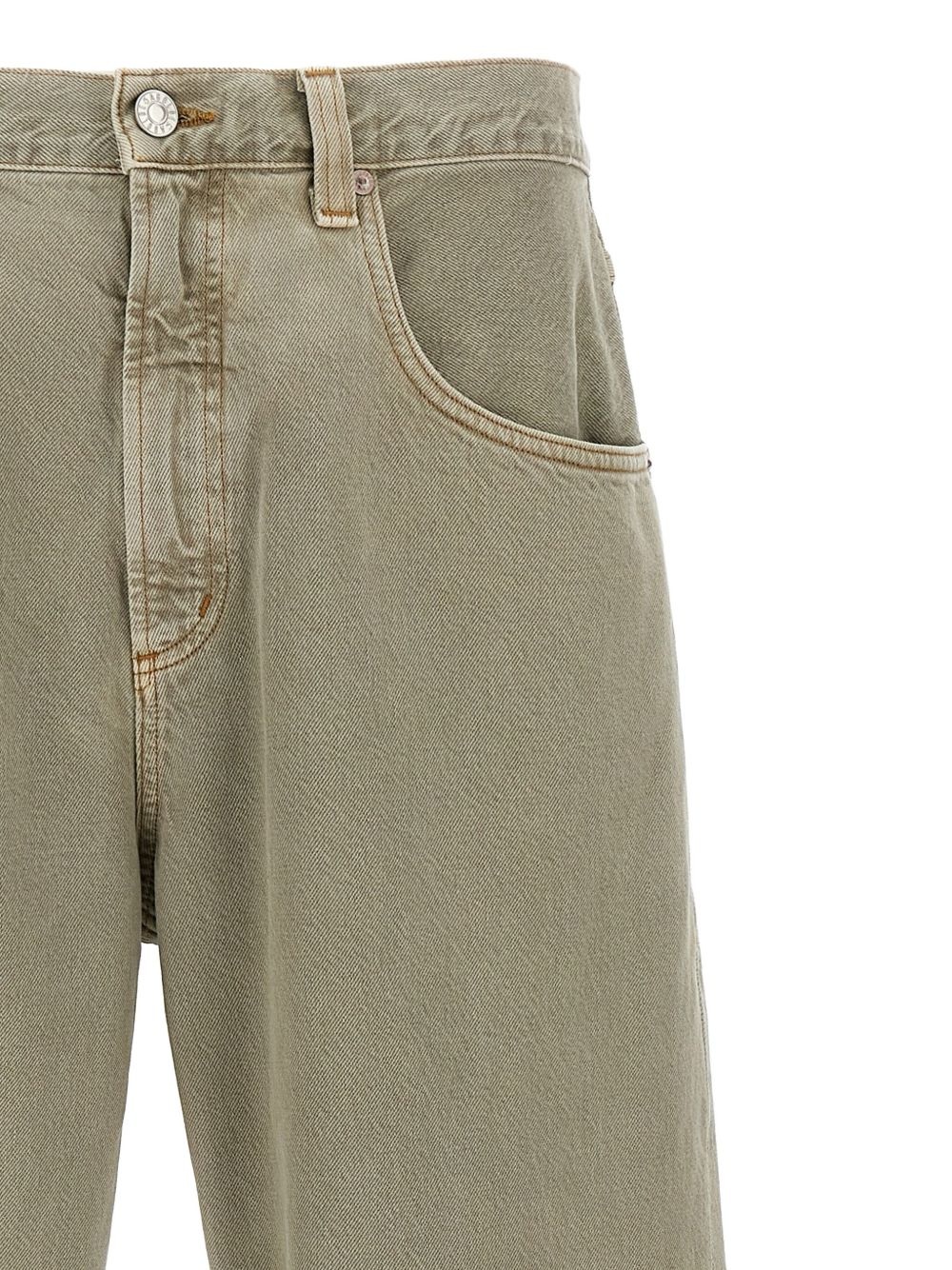 faded five-pocket jeans - 3