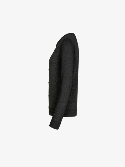 Givenchy Cardigan in cashmere with 4G buttons outlook