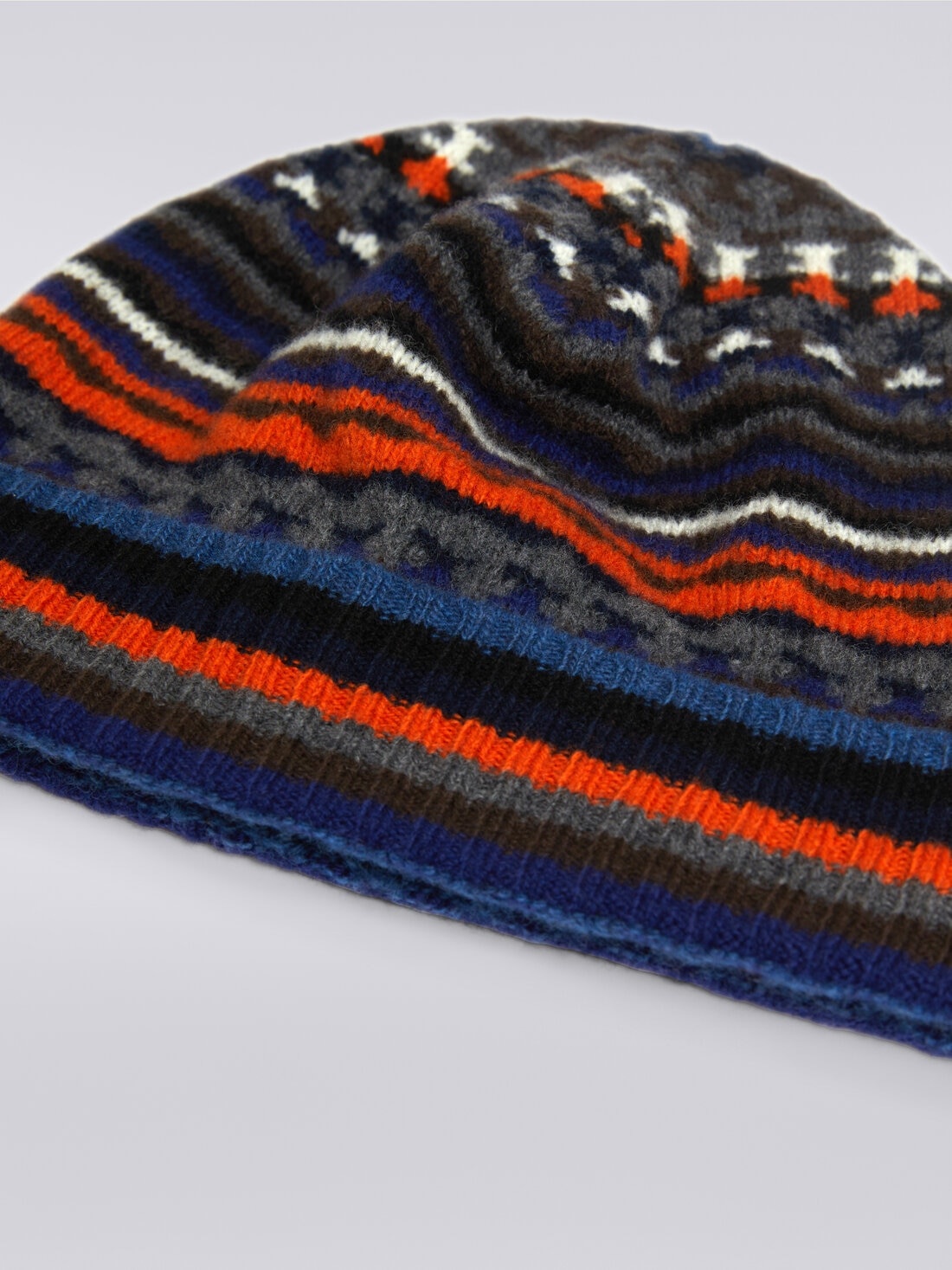 Jacquard wool beanie - 2