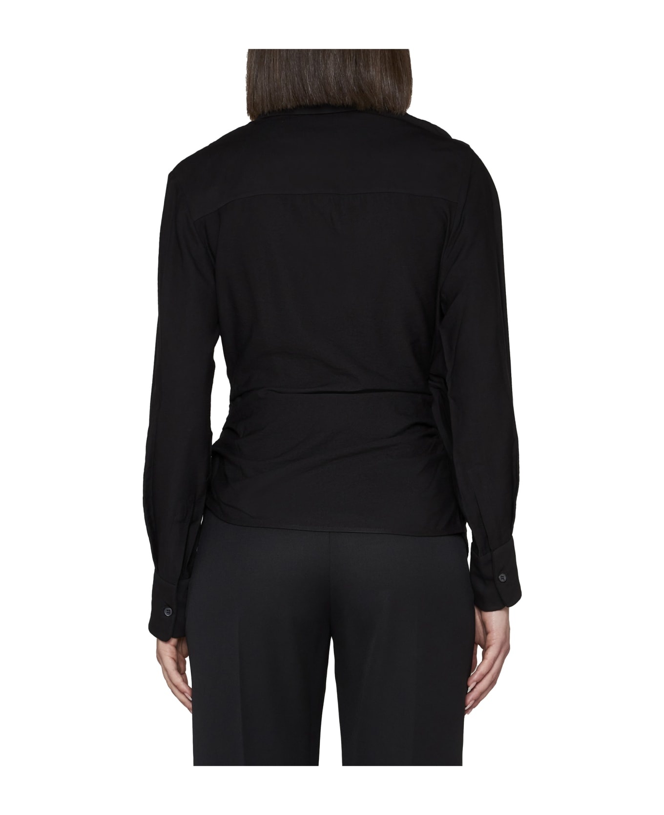Bahlia Tie-up Detailed Blouse - 4