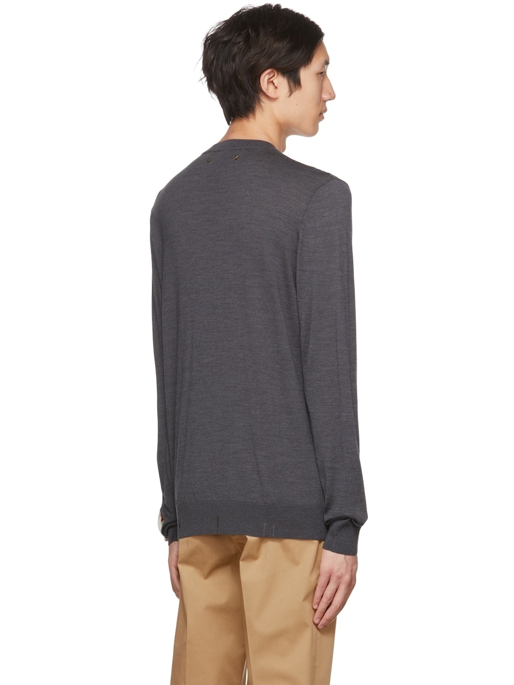 Gray Golden Sweater - 3