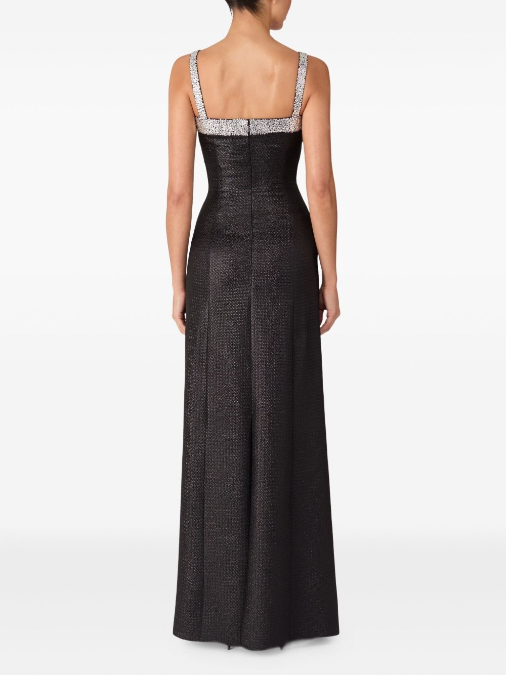 rhinestone-embellished maxi dress - 3